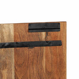 Headboard 200 cm Solid Wood Acacia 4017520