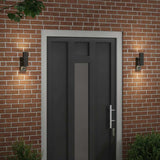 Outdoor Wall Light 2 pcs Black 7 x 10 x 22 cm 4005998