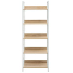 5-Layer Book Shelf Oak 60x27.6x158.5 cm Engineered Wood 288229