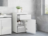 Bathroom Cabinet Set TULUM High Gloss White 37 x 31.5 x 82 cm 880345