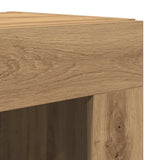 Highboard 2 pcs Artisan Oak Engineered Wood 3334347