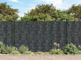 Garden Privacy Screens 4 pcs PVC 35x0.19 m Grey 147866