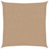 Sunshade Sail 160 g/m Taupe 5x5 m HDPE 311388