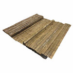 ZNTS Nature Garden Screen Natural Pine Bark 1x3 m 5 mm Thick 447510