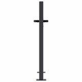 Garden Gate Anthracite 100x100 cm Steel Square Design 153191