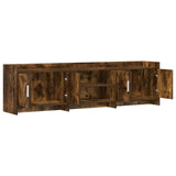 TV Cabinet 168 x 33 x 47 cm Smoked Oak Engineered Wood 8011183