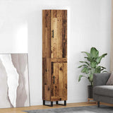 Highboard Old Wood 34.5 x 34 x 180 cm Engineered Wood 3415611