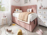 Daybed Upholstered Bed with 3FT Single Sofa Bed 90 x 190 cm, Ottoman Bed with Hydraulic N601P343711P