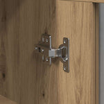 Wall Mounted Cabinet 2 pcs Artisan oak 69.5 x 34 x 90 cm 3334306