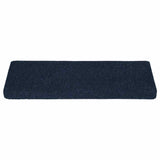 Stair Mats Self-adhesive 30 pcs 65x21x4 cm Navy Rectangular Edge 3365701