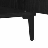Sideboard Black Oak 60 x 35 x 70 cm Engineered Wood 862594