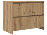 Sideboard 3 pcs Artisan Oak 70 x 41 x 75 cm Engineered Wood 3393158