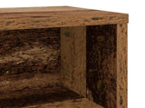 CD Storage Rack 4 pcs Old Wood 40 x 17 x 17 cm Engineered Wood 8012726