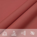 ZNTS Sunshade Sail Oxford Fabric Rectangular 2.5x5 m Terracotta 135374