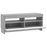 LED TV Cabinet Grey Sonoma Engineered Wood 896111