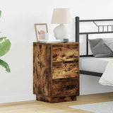 Bedside Cabinet Smoked Oak 39 x 34.5 x 65 cm Engineered wood 869630