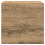 7 Piece TV Cabinet Set Wall-mounted Artisan Oak Engineered Wood 3329210