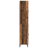 Highboard Old Wood 69.5 x 34 x 180 cm Engineered Wood 3415735