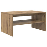 Coffee Table Artisan Oak 80 x 50 x 40 cm Engineered Wood 8000283