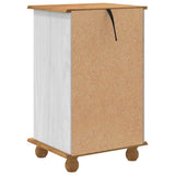 Chest of Drawer ASKIM White 45.8 x 40 x 79 cm Solid Pine wood 4105417