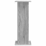 Plant Stand 2 pcs Grey Sonoma 30.5 x 30 x 80.5 cm 899775