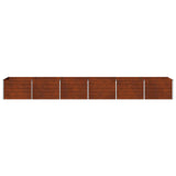 Raised Garden Bed Rusty 480 x 80 x 55 cm corton 8006446