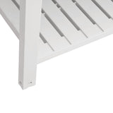 Garden Raised Bed White 110x45x79 cm Polypropylene 364177