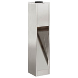 Solar Led Pathway Light 2 pcs Silver Stainless Steel 879720