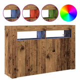 Sideboard Old Wood 116 x 30 x 75 cm Engineered Wood 3333883
