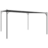 Gazebo Anthracite 4x4 m 180 g/m Fabric and Steel 362465