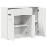 800675 Sideboard White 88x30x70 cm Engineered Wood