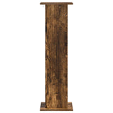 Plant Stand 2 pcs Smoked Oak 30.5 x 30 x 100.5 cm 899755