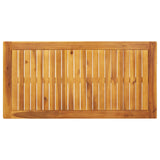 3-Piece Garden Dining Set 3 pcs Natural Solid Acacia Wood 3434604