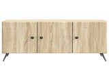 TV Cabinet Sonoma Oak 99 x 34.5 x 50 cm Engineered Wood 895637