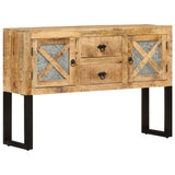 Sideboard 110x30x74 cm Rough Mango Wood 328275