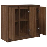 Sideboard Brown Oak 85x34x76 cm Engineered Wood 861631