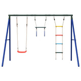 Outdoor Swing Set with Swing. Trapeze. Ladder 3283602