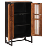 Highboard 53 x 30 x 95 cm Solid Mango Wood and Engineered Wood 42020092