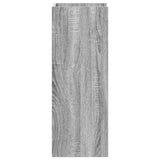 Plant Stand 2 pcs Grey Sonoma 30 x 30 x 80 cm Engineered Wood 899589