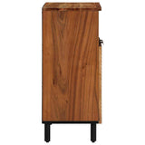 Sideboard with Shelf Brown 60 x 33 x 75 cm Solid Mango Wood 4017781