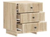 Bedside Cabinet Sonoma Oak 43 x 41 x 66.5 cm Engineered Wood 893867