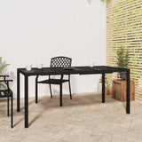 Garden Table Anthracite 165x80x72 cm Steel 362746