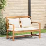 Garden Bench Natural 110 x 64 x 76.5 cm Solid teak wood 42006404