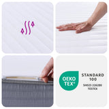 Foam Mattress Medium Soft 140x190 cm 373010