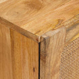 Sideboard Brown 60 x 33 x 75 cm Solid Mango Wood 4018046