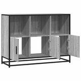 Sideboard Grey Sonoma 100x35x76 cm Engineered Wood 849032