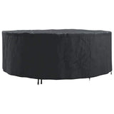 Furniture Cover Black 244 x 244 x 105 cm 600D Oxford Fabric 4106028