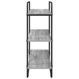 Bookshelf 3-Tier 100 x 35 x 105 cm PB Grey Sonoma 8007795