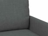 Sofa Sets with Cushion 3 pcs Dark Grey 115 x 56 x 80 cm Plywood 3406209