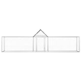 Chicken Coop 5x1x1.5 m Galvanised Steel 144560